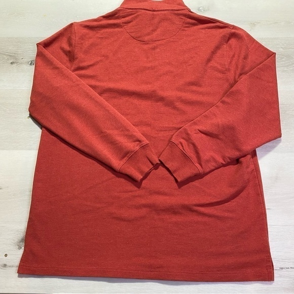 Pendelton Coos Bay Quarter Zip Pullover, Chili Pepper, Size L - Picture 2 of 9